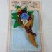 Vintage 1940s Felt Corsage  Brooch from Vintage Felt  made from Original 1940s Patterns