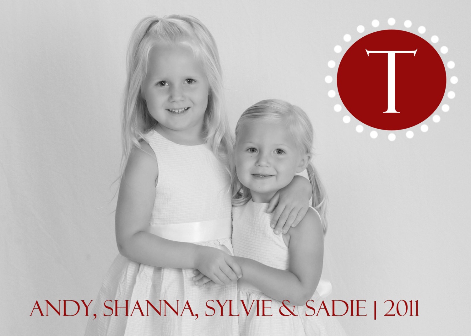Holiday Card: Monogram