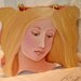 Handbag Hand Painted Double Portrait Boho Purse