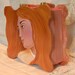 Handbag Hand Painted Double Portrait Boho Purse