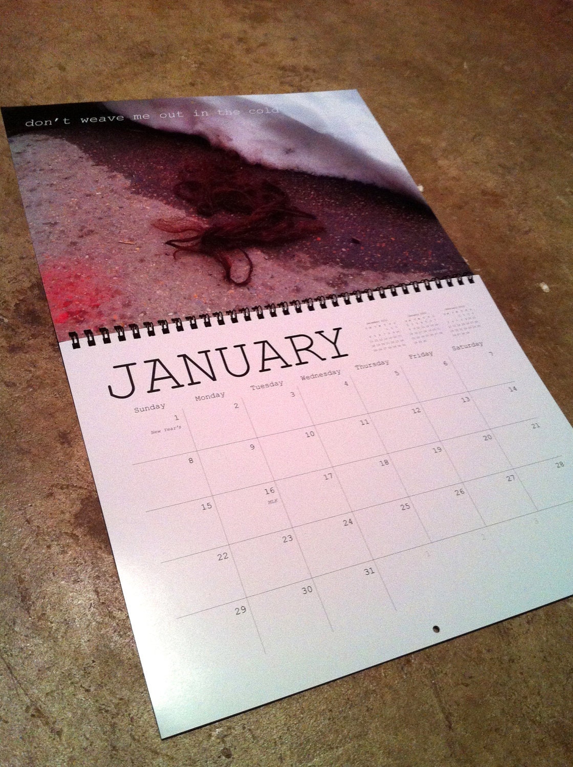 Tumbleweave Calendar 2012