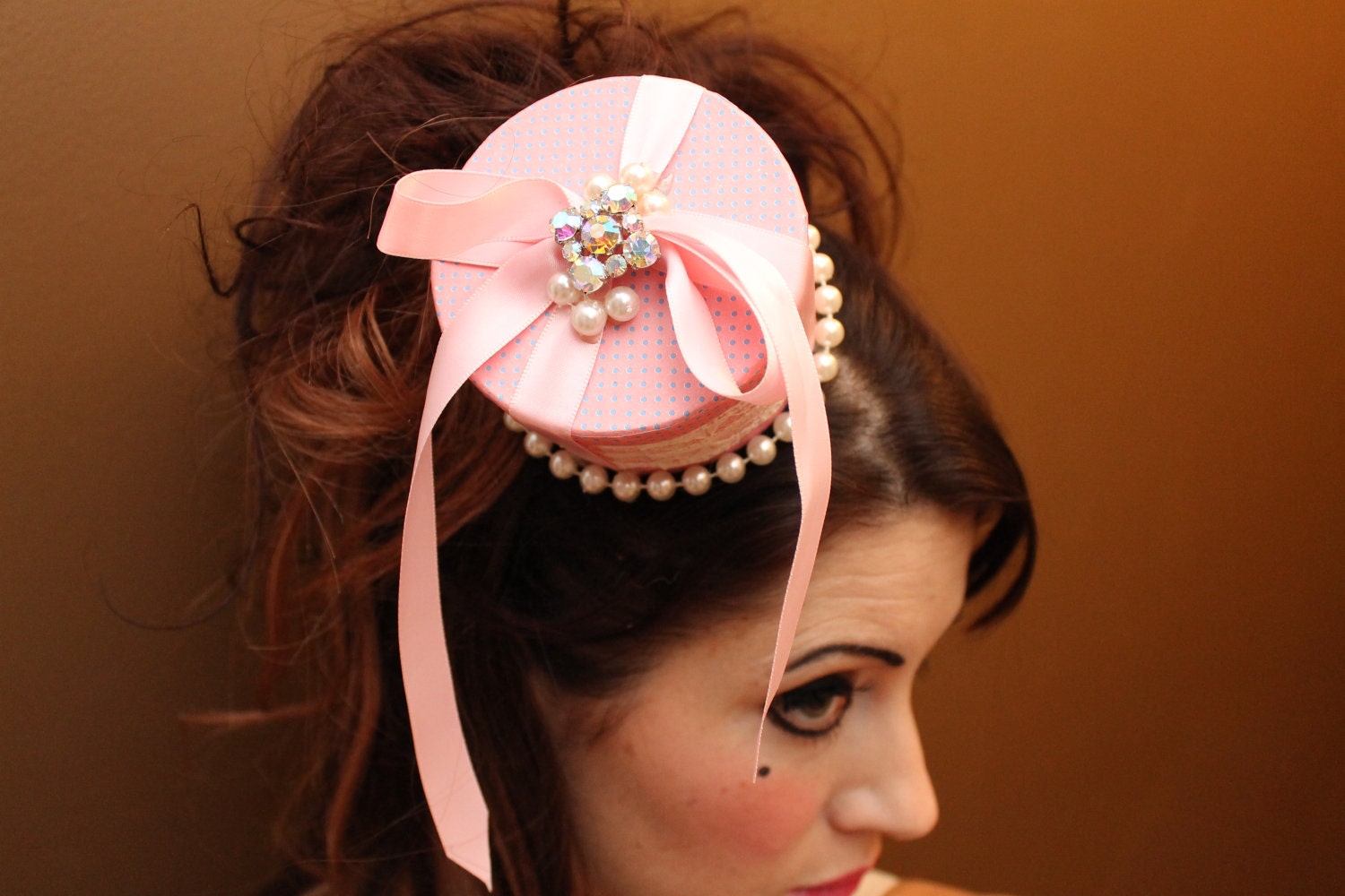 Pink Gift Box Barrette