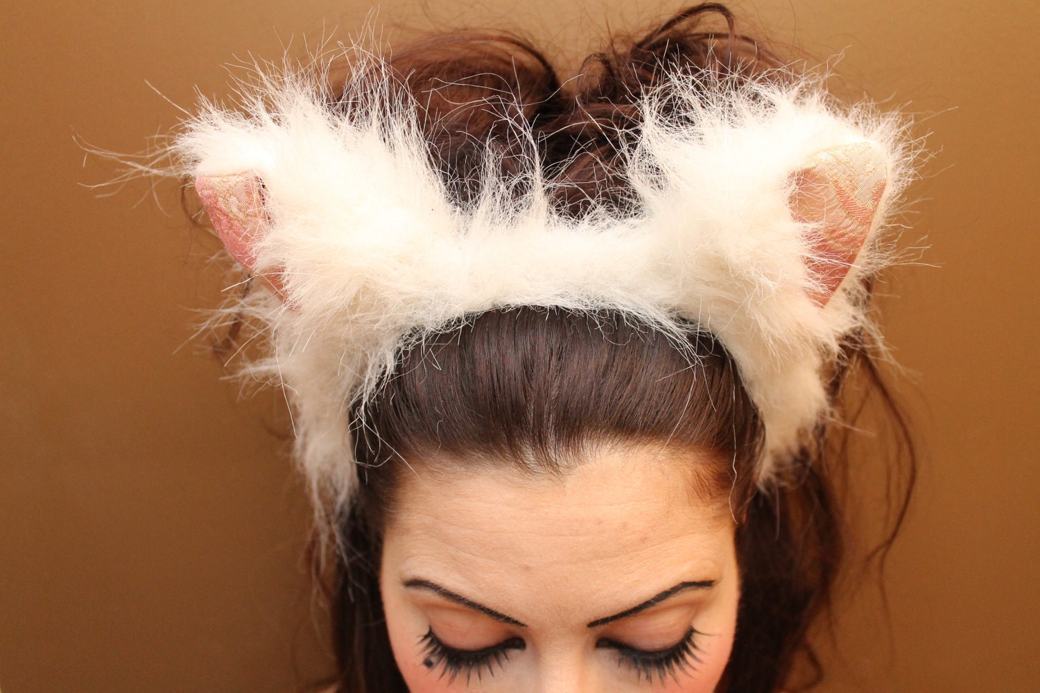 White Kitten Ears