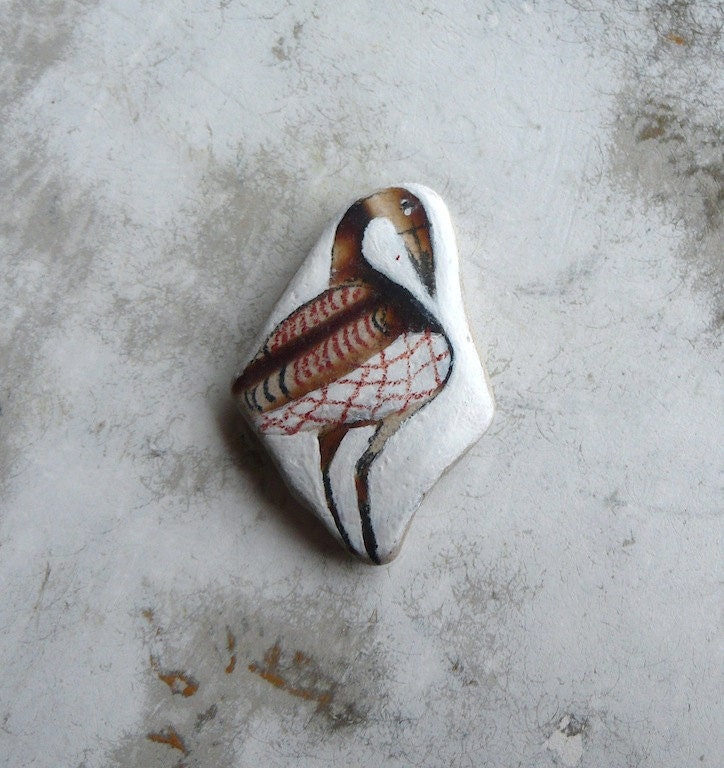 Beach Pottery Bird