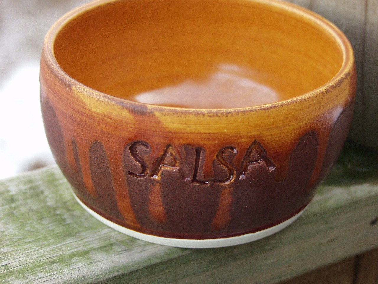 It's SALSA Time Fireluster Salsa Bowl-Ready to Ship