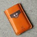 iPhone Leather Case with back pocket - Dial Phone