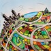 The Windy City - Chicago - 8x10" Giclee Print
