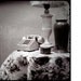 Domestic Bliss II - 8x8 TTv Photo Print - Retro Phone, Table, Lamp