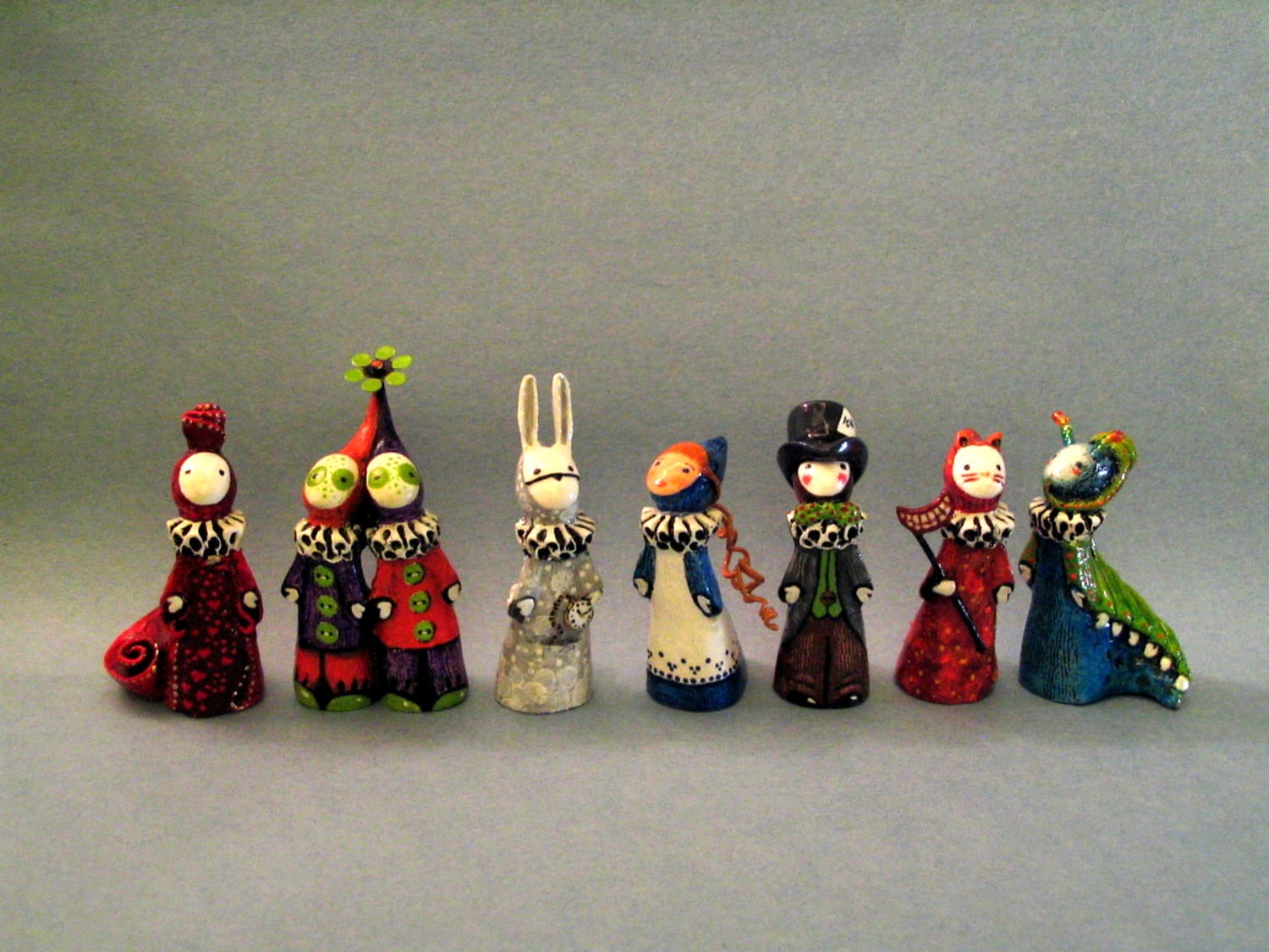 Lisa Snellings-Alice In Wonderland Custom Poppet