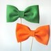 Choose Two Bow Ties on a Stick - Wedding, Party Photobooth Props