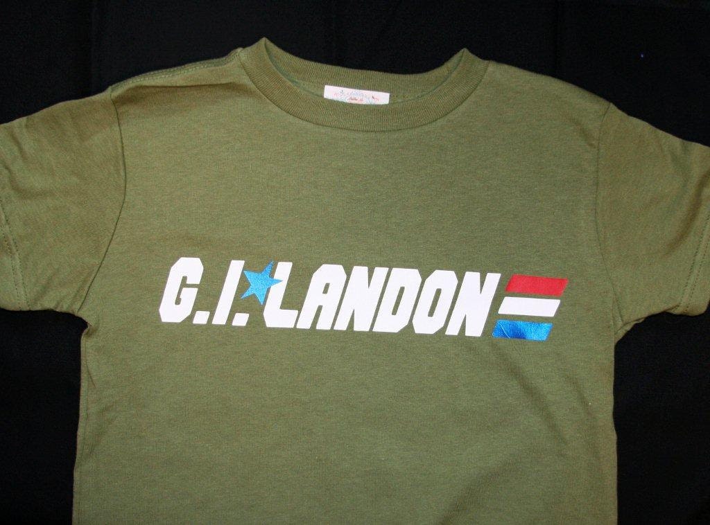 G.I. JOE Personalized Shirt