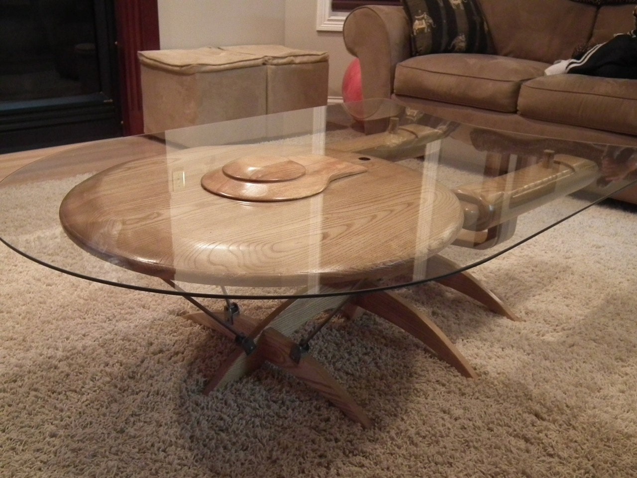 Star Trek Enterprise NCC 1701-C Coffee Table