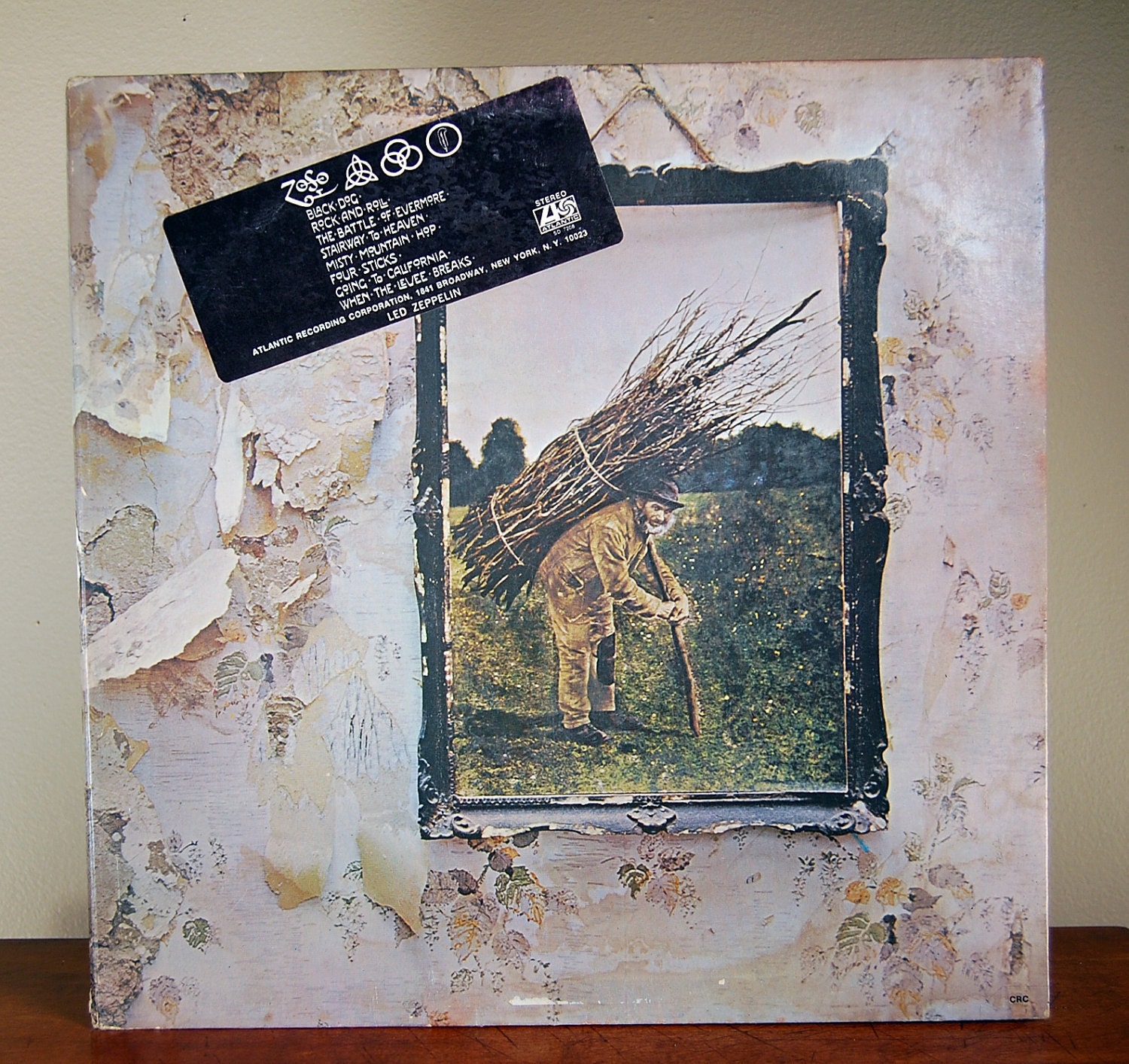 1971 Led Zeppelin ZOSO LP Record 12" Vinyl