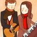 Falling Slowly  - 8 x 10 Illustration Print