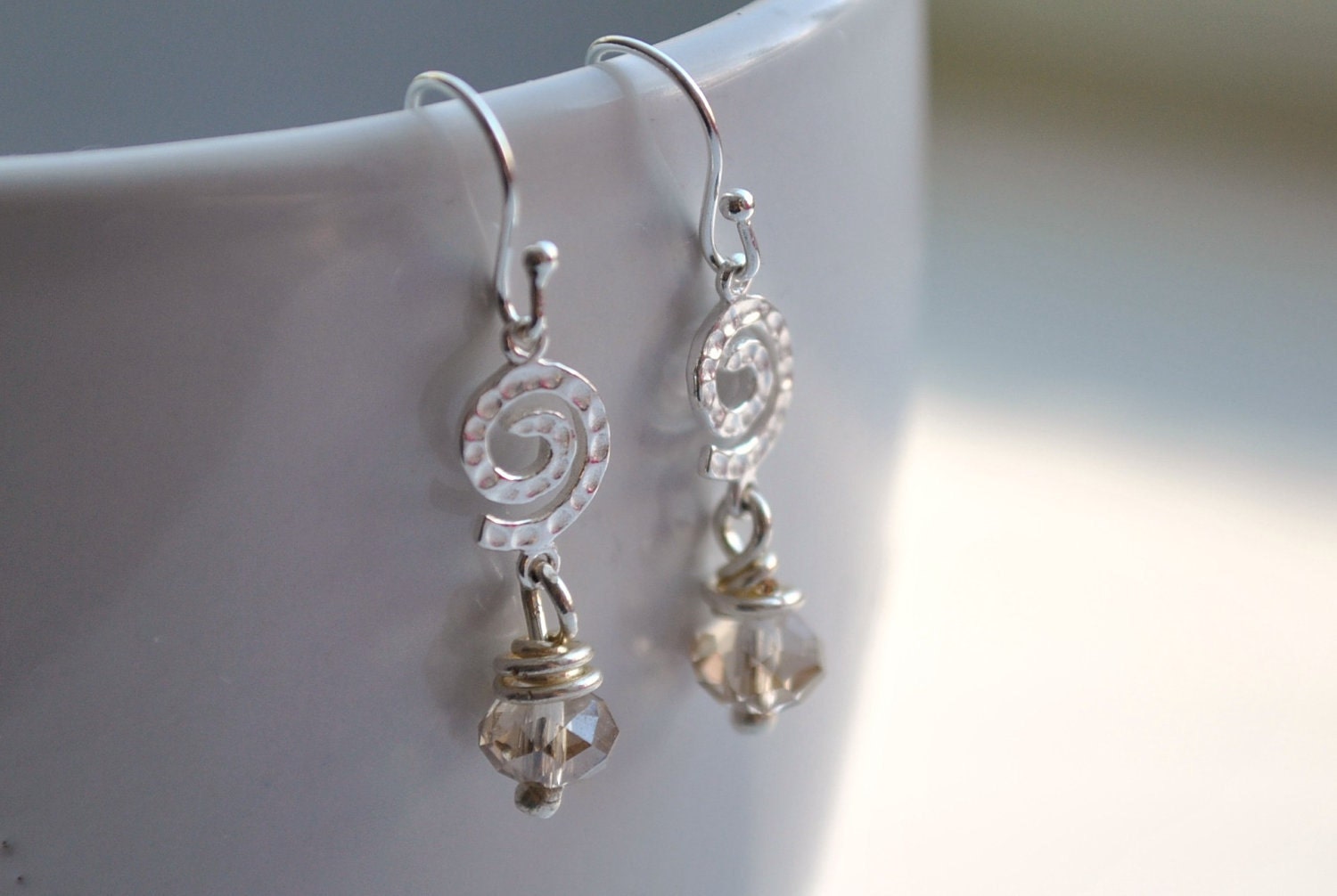 Dainty Sterling Silver Earrings