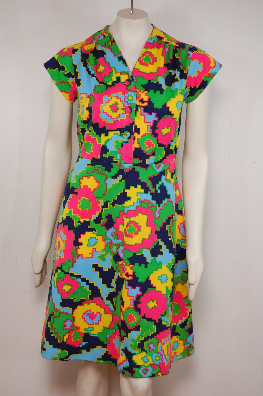 Vintage Rainbow Dress