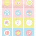 Filly Tea Party Birthday PRINTABLE Party Tags from Love The Day