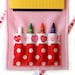 Crayon Wallet & Chalk Mat: Valentine Hearts Fold.n.Go Art Folio - great travel toy - art fun on the go - 20% Off Sale