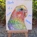 Budgie, Birds of a Feather, Original Fine Art Painting