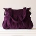 Elessa in Purple corduroy
