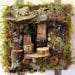 Sculpted Woodland Fairy House 3D Wall Art