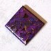 Purple Mojave Turquoise and Bronze Designer Cabochon
