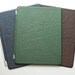 Embossed leather "Electric Library" smart cover for iPad 2 (British Racing Green)