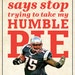 Vince Wilfork Loves Humble Pie