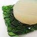 Recycled Glass Soap Dish - Misty Green
