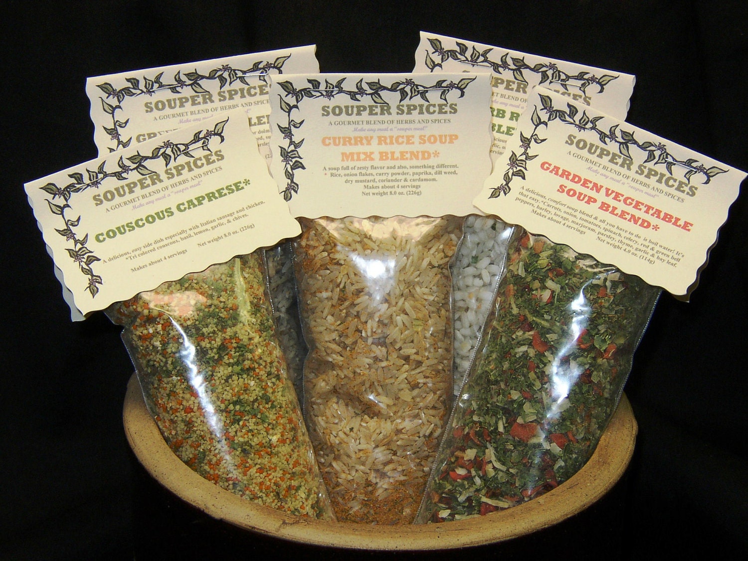 Slow Cooker Curry Soup Mix Blend-With FREE Mini Tabasco Sauce