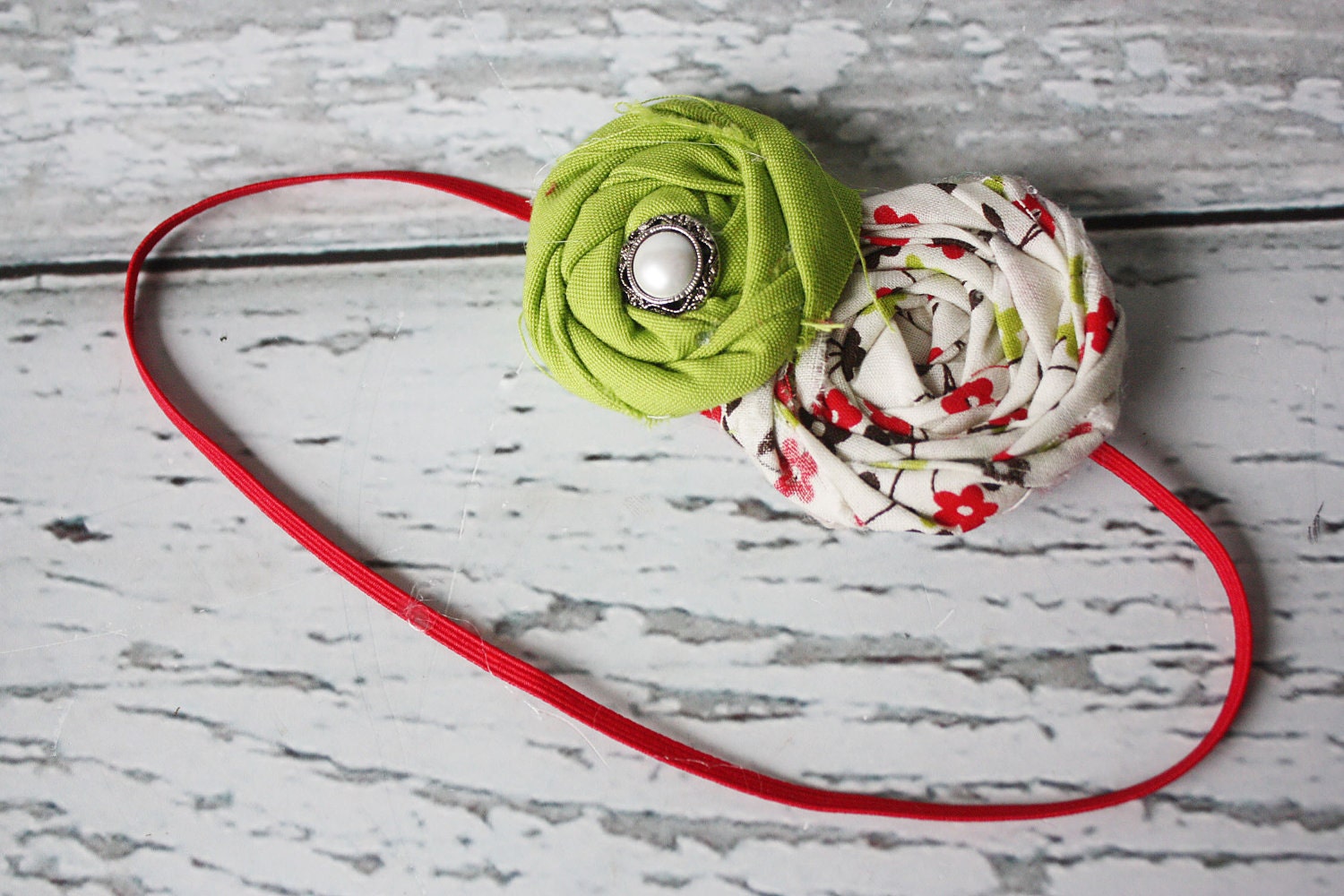 Ivy Lane- double rosette headband