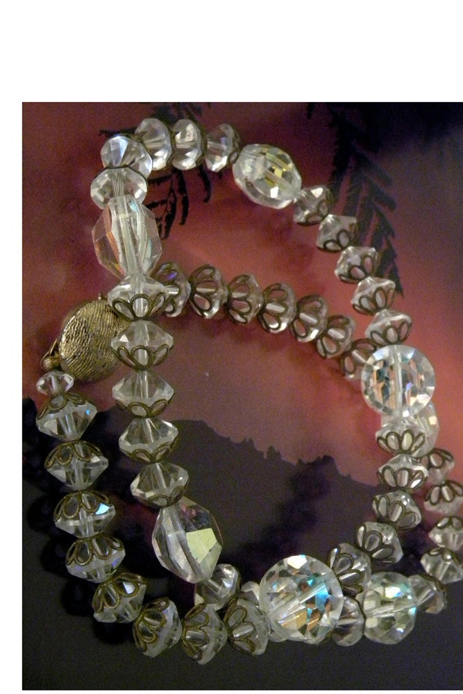 Vintage Crystals Necklace