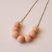 Salmon necklace