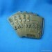 Las Vegas Royal Flush Brass belt buckle