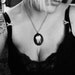 Jesus Christ Innocent Big Eyed Kitsch Image Christianity Necklace Pendant