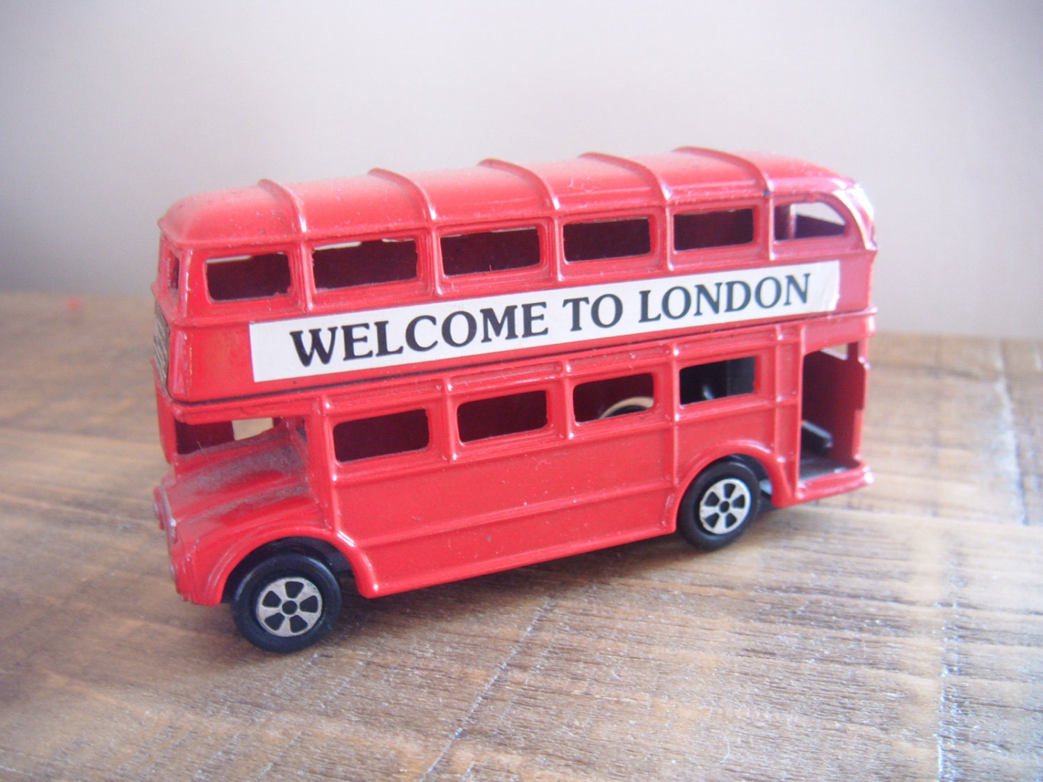 Vintage toy London Bus