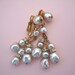 Hattie Carnegie Pearl Dangle Earrings