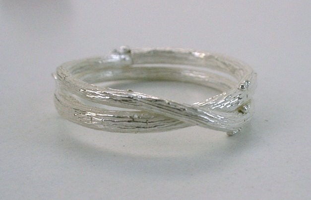 Overlapping Twig Ring by MikaScott on Etsy from etsy.com