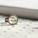 Music sheet ring - Beige, black - Free Worldwide Shipping - Gift for her under 20