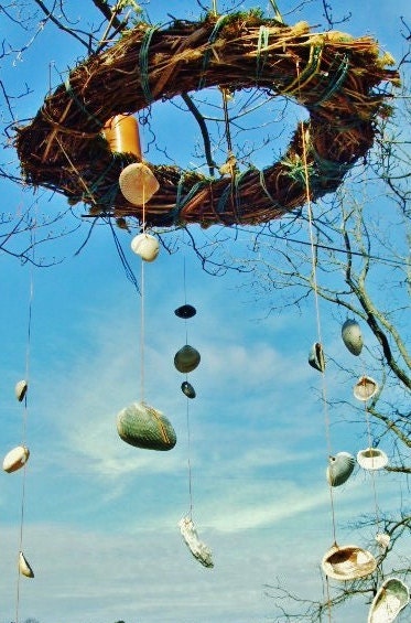 Yesterday's Shells Chandelier