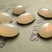 Vintage opalescent glass gems