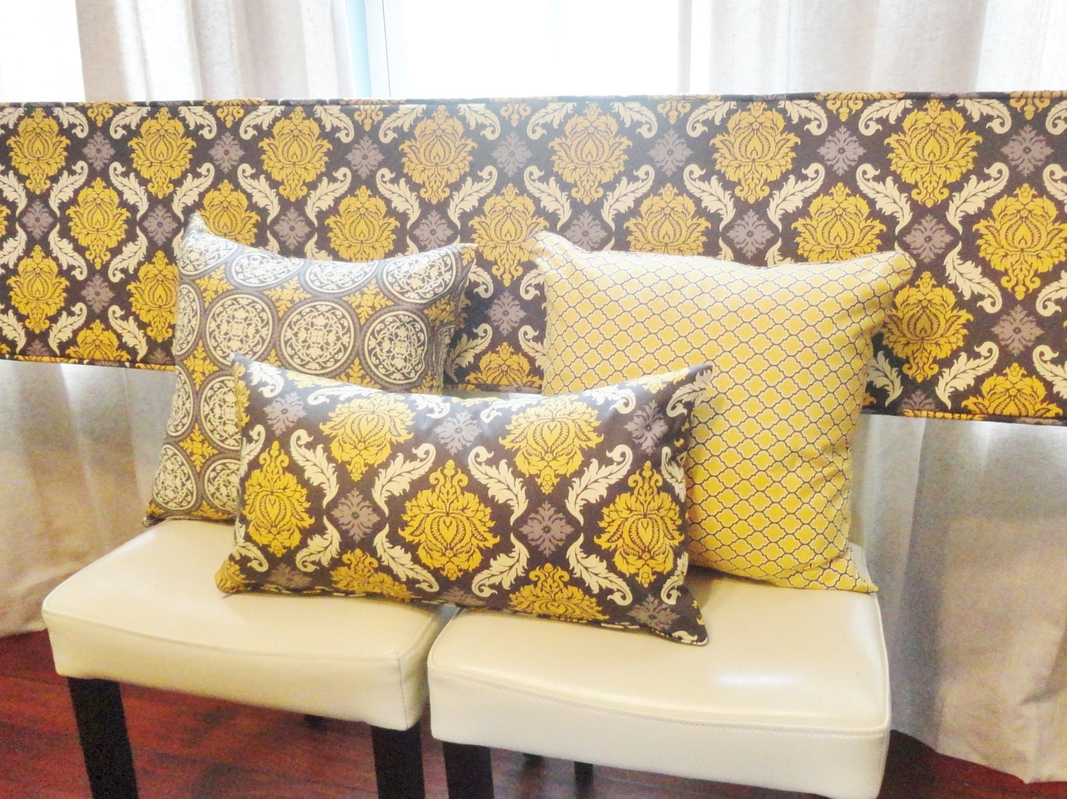 Custom Nursery Accessories - Window Treatments, Pillows, & Diaper Stacker