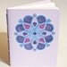 Letterpress Journal SALE - Polish Folk Art Wycinanki - Grapesicle