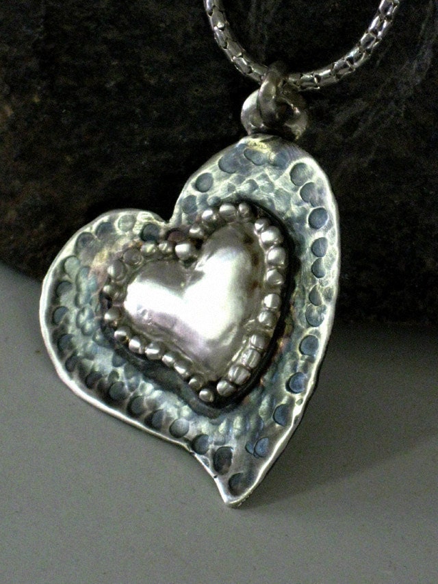Silver Heart Pendant necklace