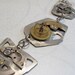 Steampunk Bracelet  - Nickel and Antique Watch Parts
