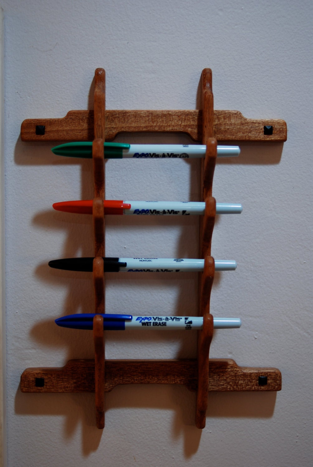 Greene and Greene style marker board pen holder