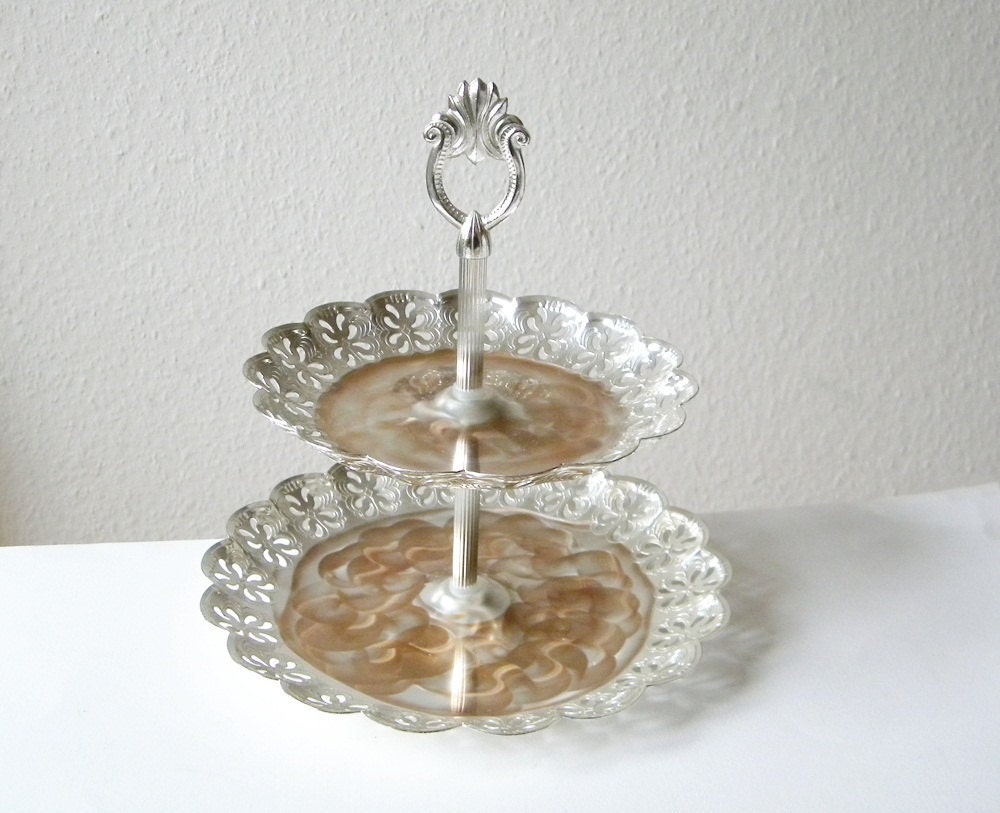 vintage cake stand small cake stand