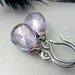 periwinkle ....  mystic iolite earrings