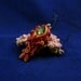 Gilded Steampunk Cuttlefish Necklace -  Polymer Clay Neo-Victorian Cephalopod Jewelry