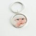 Photo Key Ring - Personalized for You - Handcrafted, Antique Silver Plated